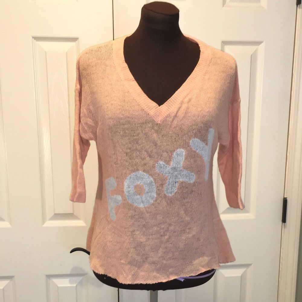 “Foxy” graphic sweater